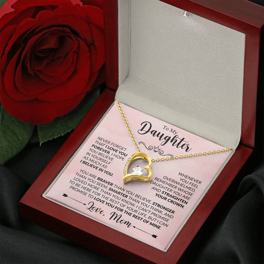 Daughter - Straighten Your Crown - Mom - Rose