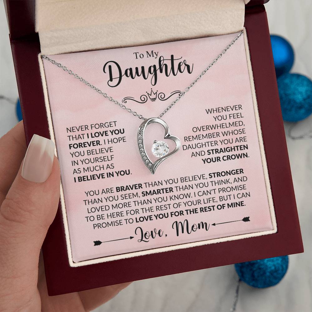 Daughter - Straighten Your Crown - Mom - Rose