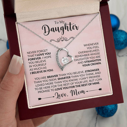 Daughter - Straighten Your Crown - Mom - Rose