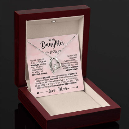 Daughter - Straighten Your Crown - Mom - Rose