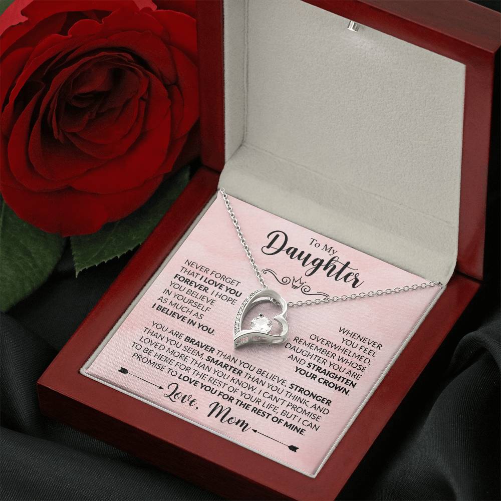 Daughter - Straighten Your Crown - Mom - Rose