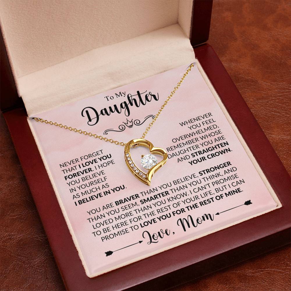 Daughter - Straighten Your Crown - Mom - Rose