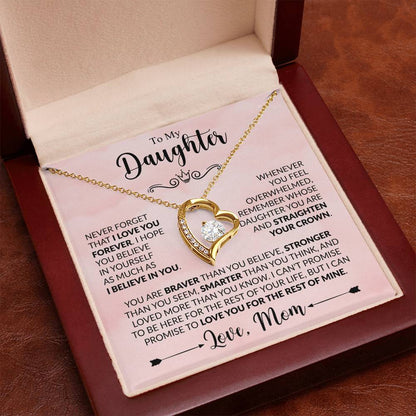 Daughter - Straighten Your Crown - Mom - Rose
