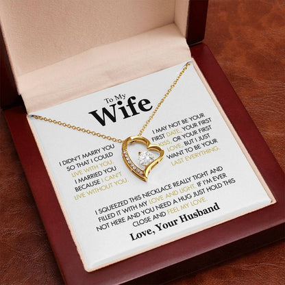 To My Wife - I Didn't Marry You White