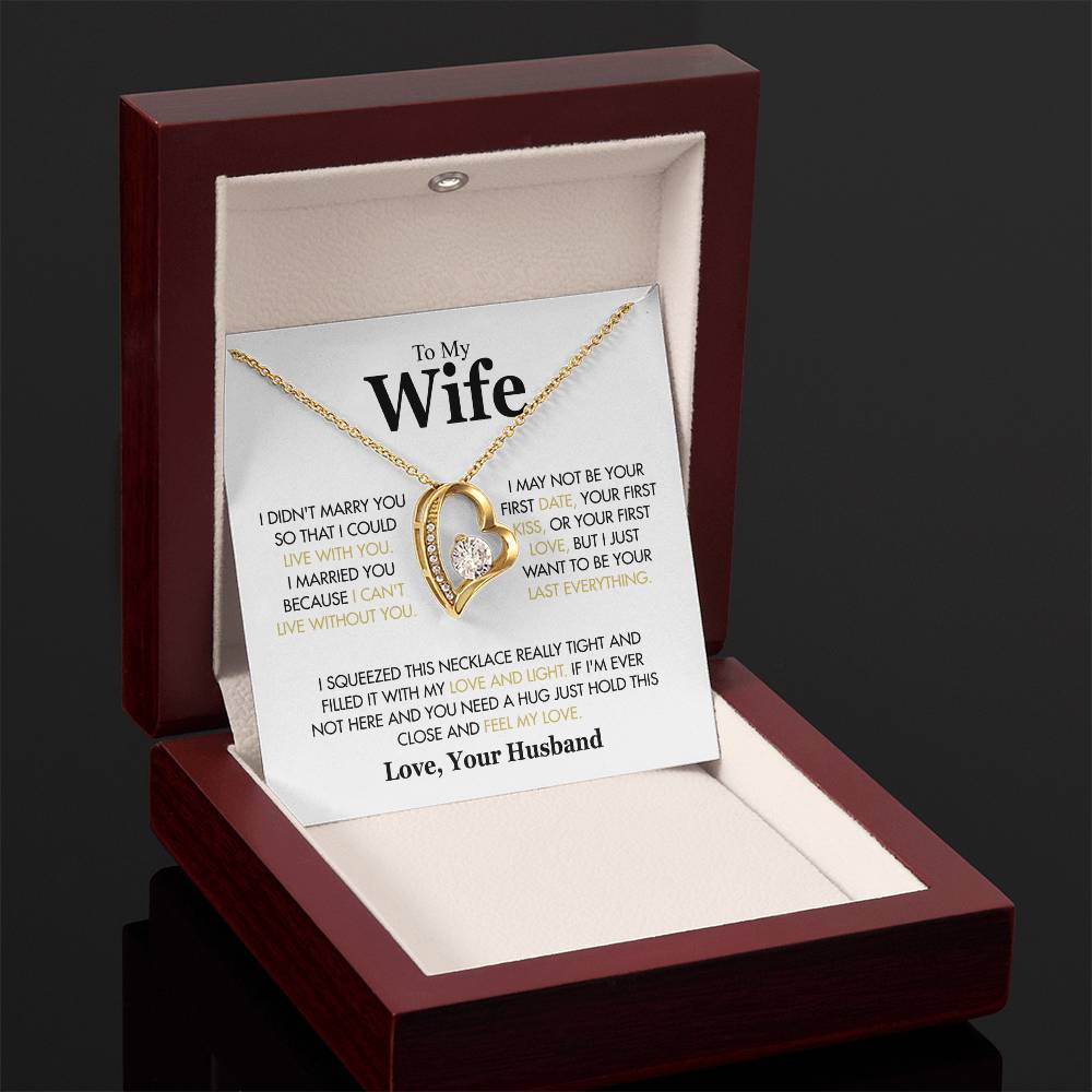 To My Wife - I Didn't Marry You White