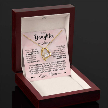 Daughter - Straighten Your Crown - Mom - Rose