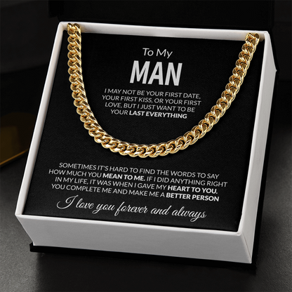 To My man "Last Everything"
