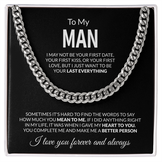 To My man "Last Everything"