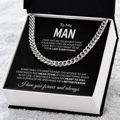 To My man "Last Everything"