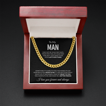To My man "Last Everything"