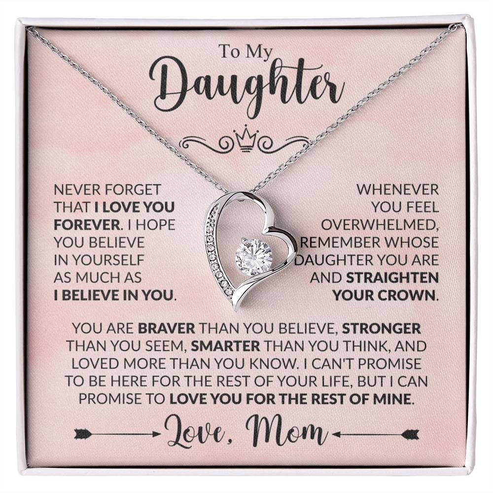 Daughter - Straighten Your Crown - Mom - Rose