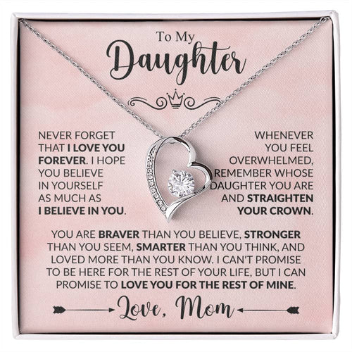 Daughter - Straighten Your Crown - Mom - Rose