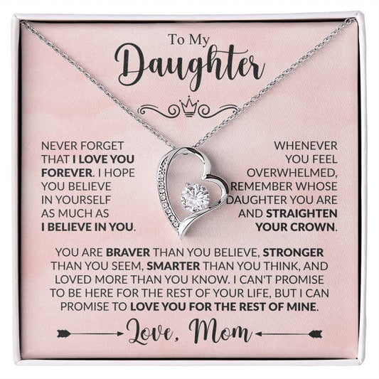 Daughter - Straighten Your Crown - Mom - Rose