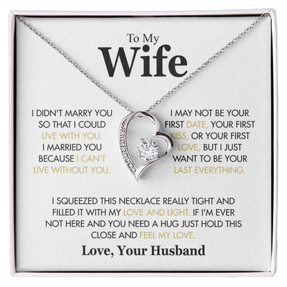 To My Wife - I Didn't Marry You White