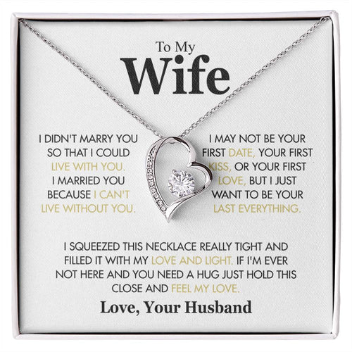 To My Wife - I Didn't Marry You White