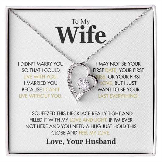 To My Wife - I Didn't Marry You White