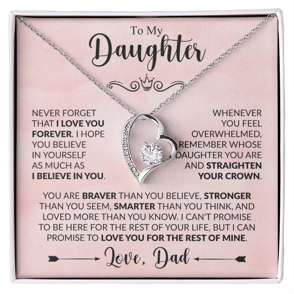 Daughter - Straighten Your Crown - Dad - Rose