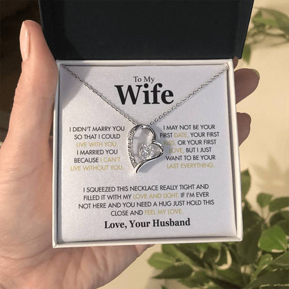 To My Wife - I Didn't Marry You White