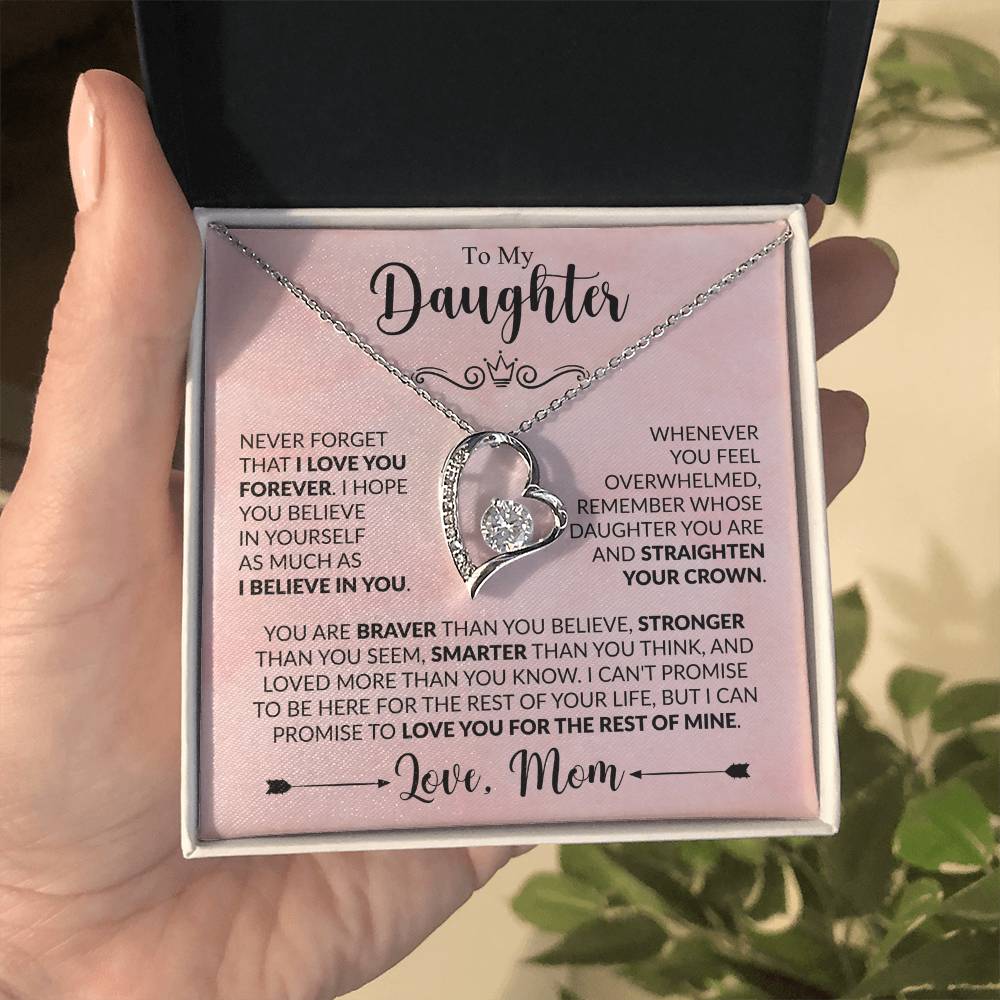 Daughter - Straighten Your Crown - Mom - Rose