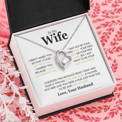 To My Wife - I Didn't Marry You White