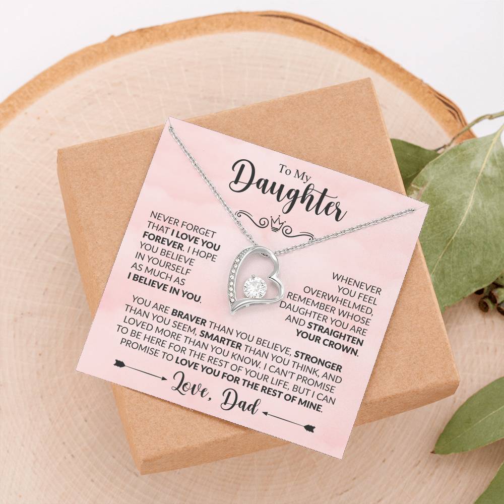 Daughter - Straighten Your Crown - Dad - Rose