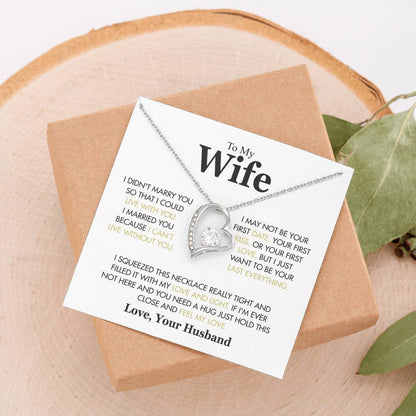 To My Wife - I Didn't Marry You White