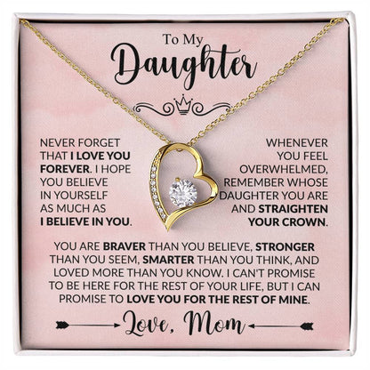 Daughter - Straighten Your Crown - Mom - Rose