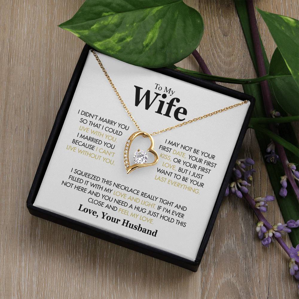 To My Wife - I Didn't Marry You White
