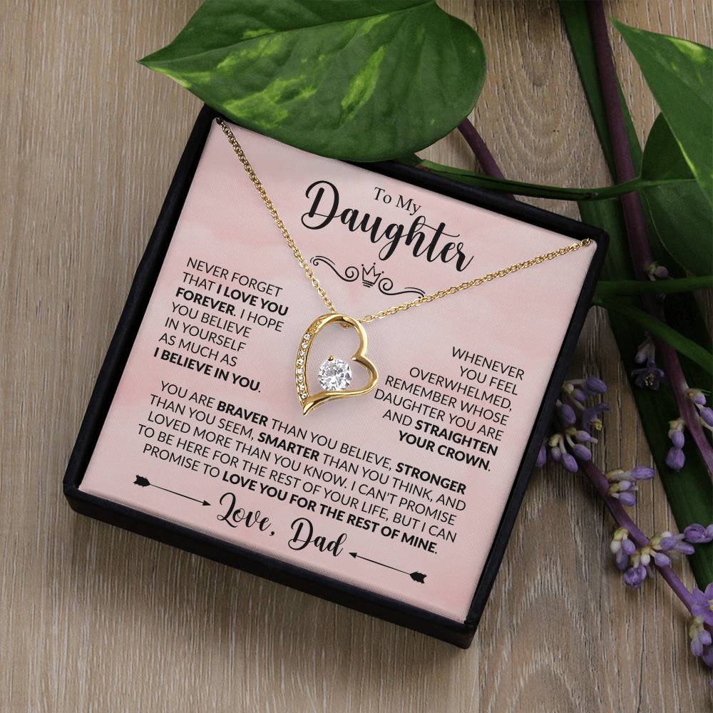 Daughter - Straighten Your Crown - Dad - Rose