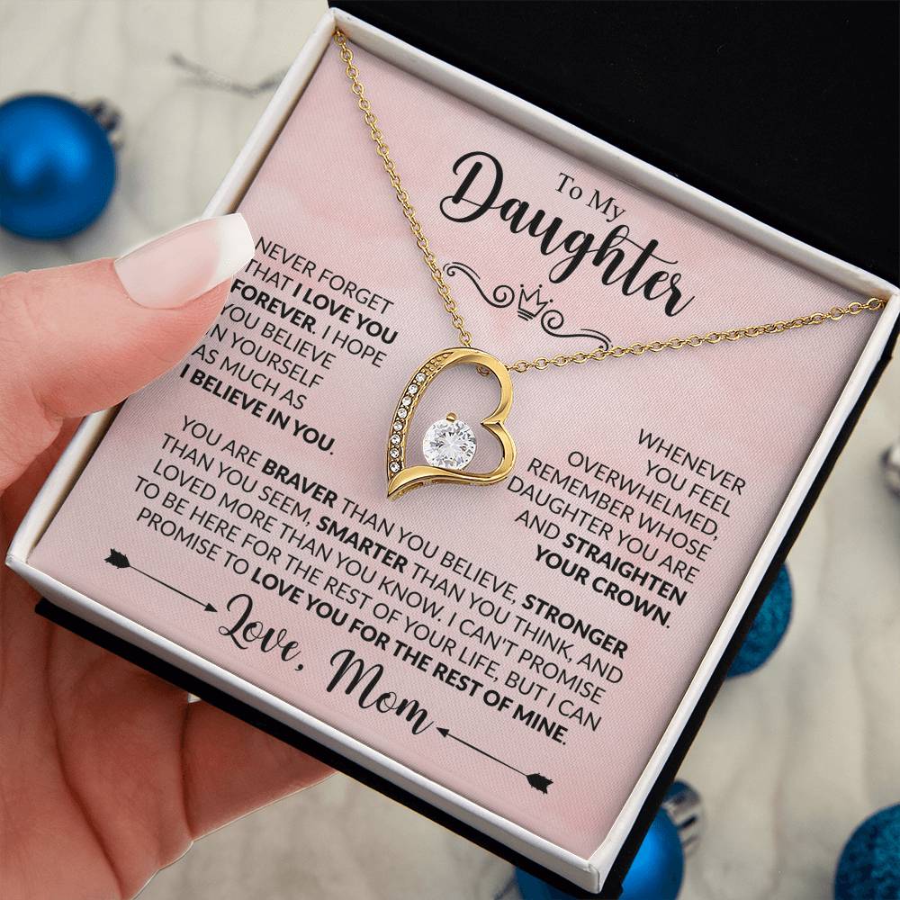 Daughter - Straighten Your Crown - Mom - Rose