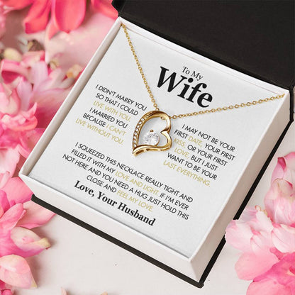 To My Wife - I Didn't Marry You White